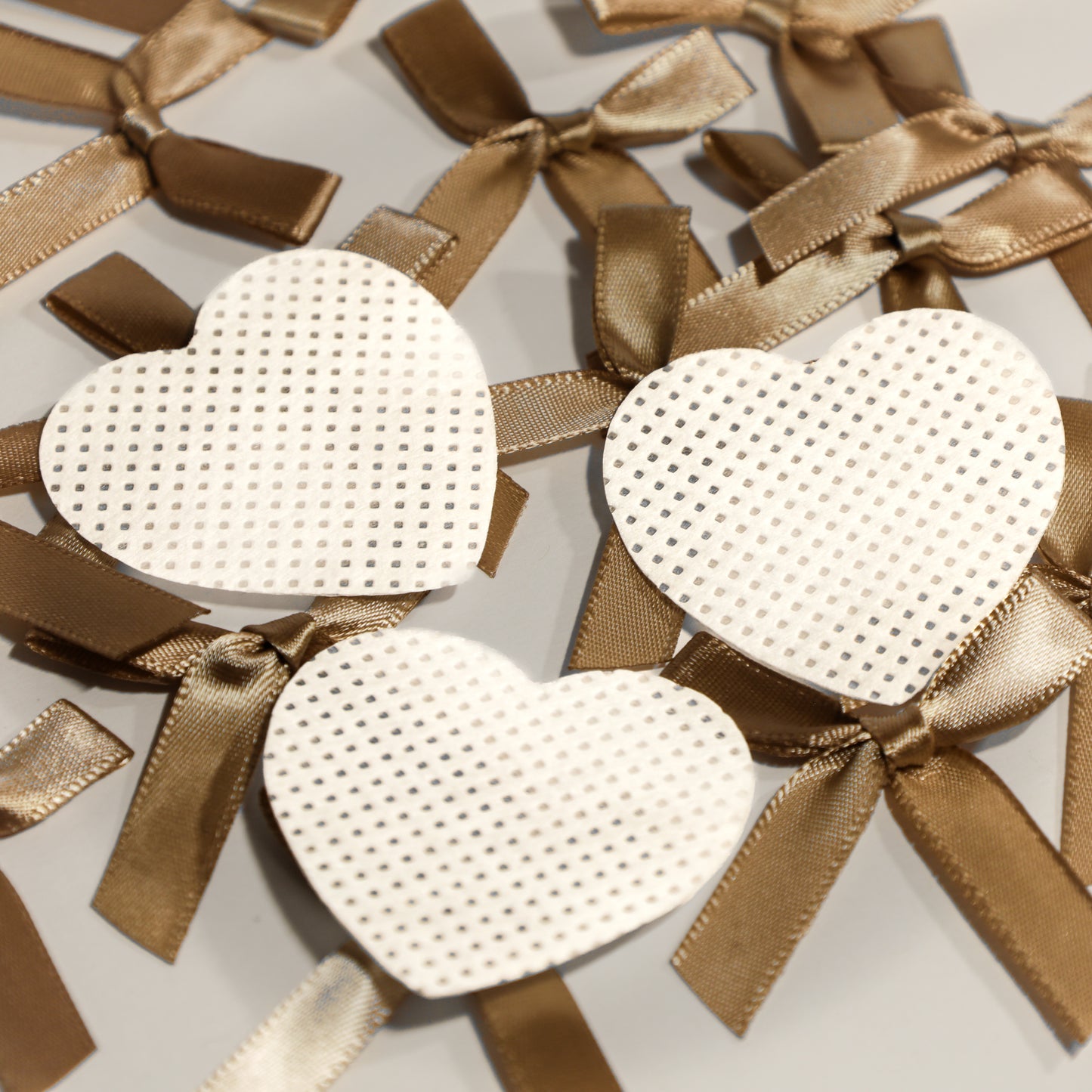 Heart Shaped Lint Free Wipes