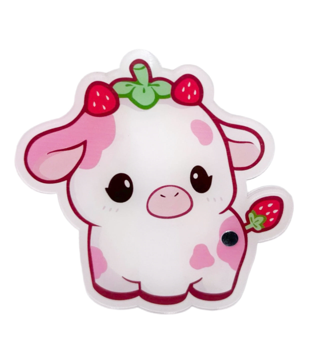 Strawberry Cow Lash Tile