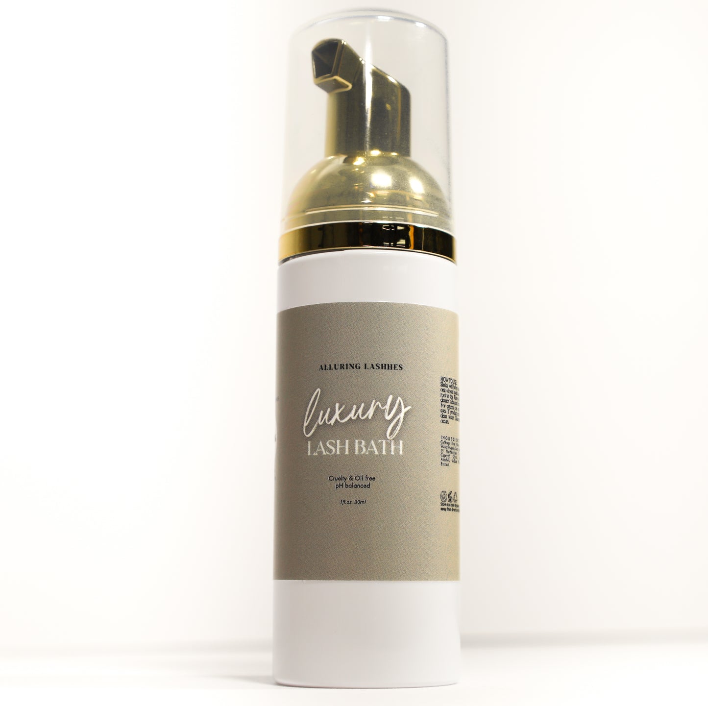 Luxury Foam Lash Cleanser