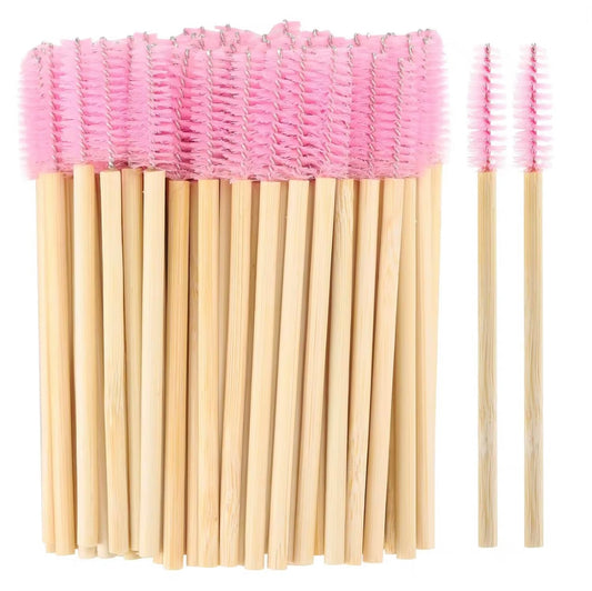 Pink Bamboo Lash Spoolies