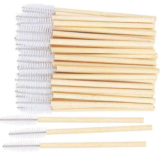 White Bamboo Lash Spoolies