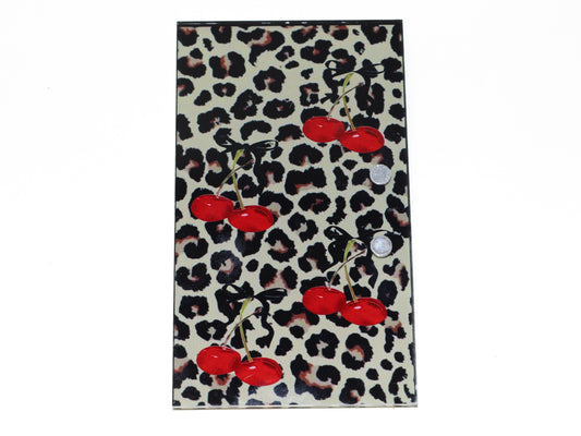Cherry and Cheetah Lash Tile